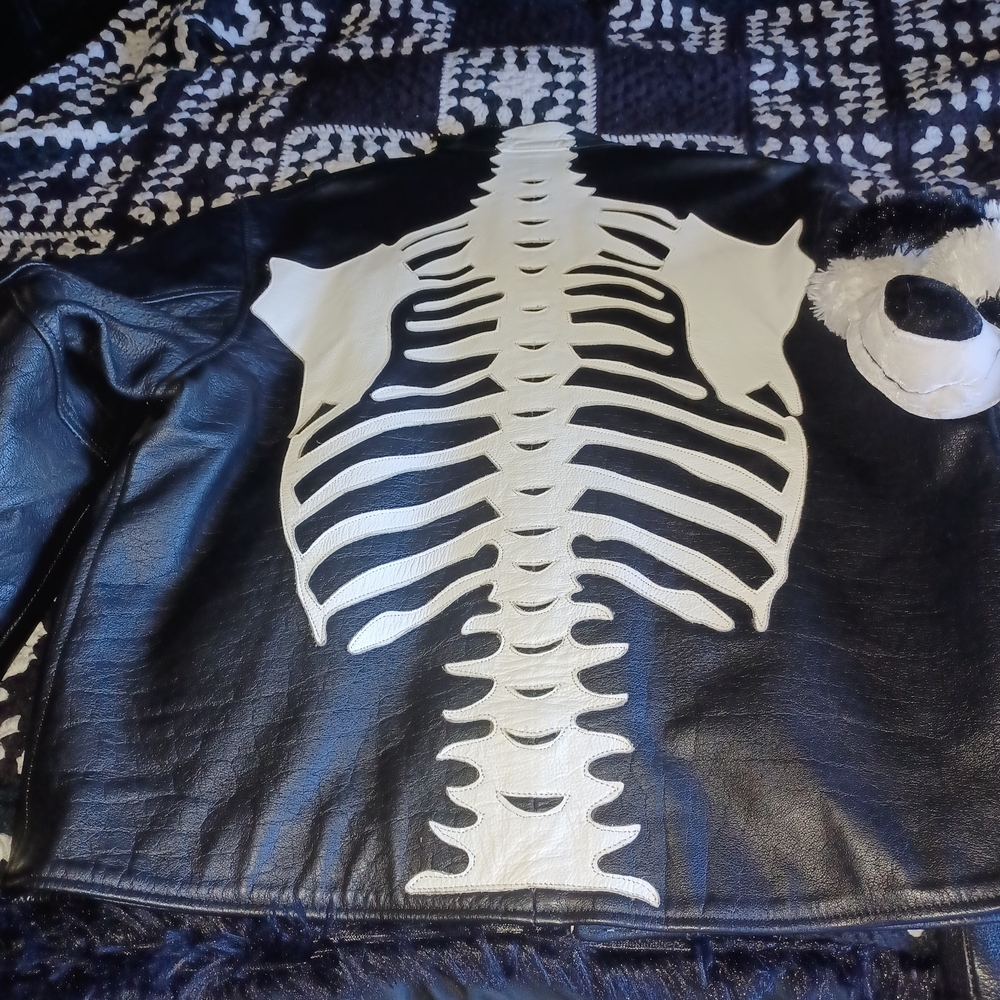 Men's Black Skeleton Performance Jacket - image 3